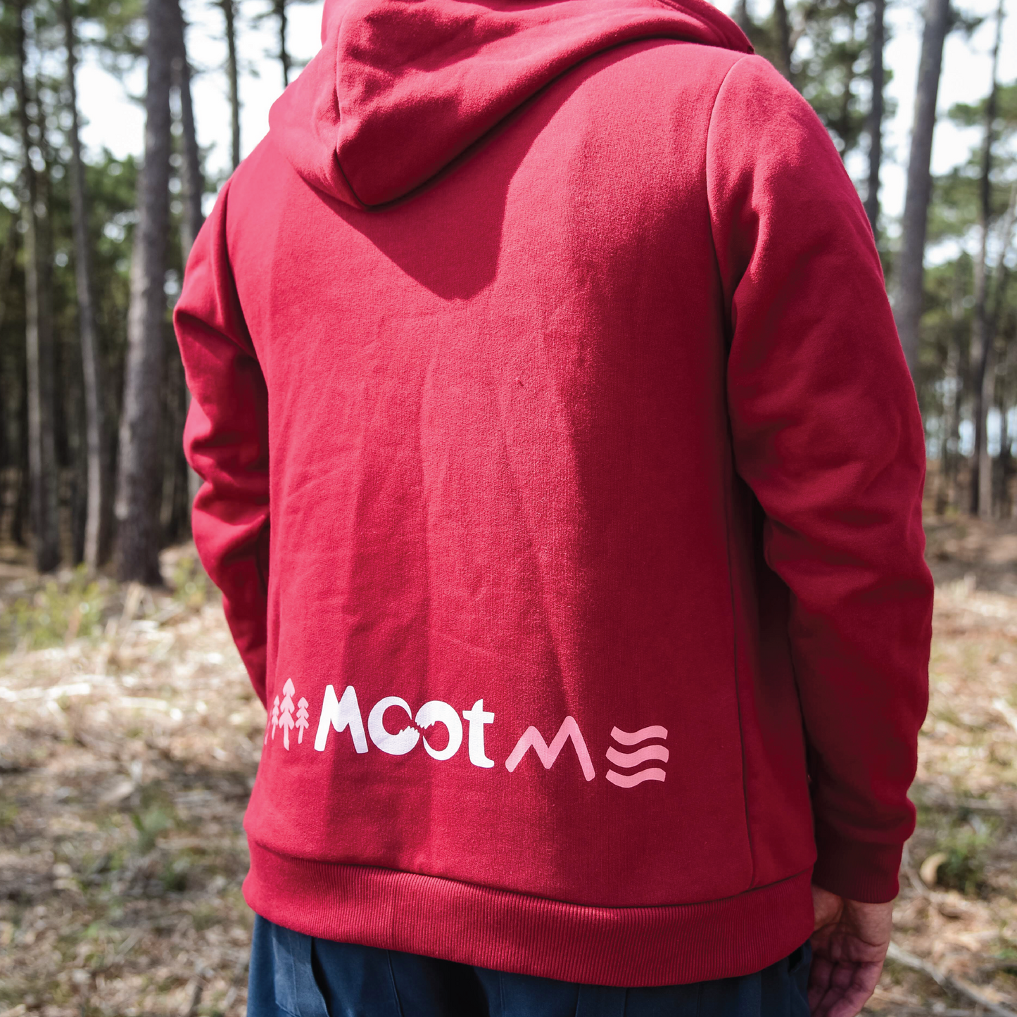 Zip-up hoodie